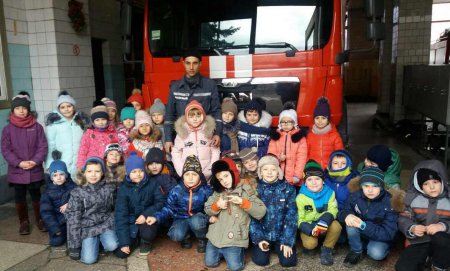 Знайомство першокласників з професією пожежника Знайомство першокласників з професією пожежника